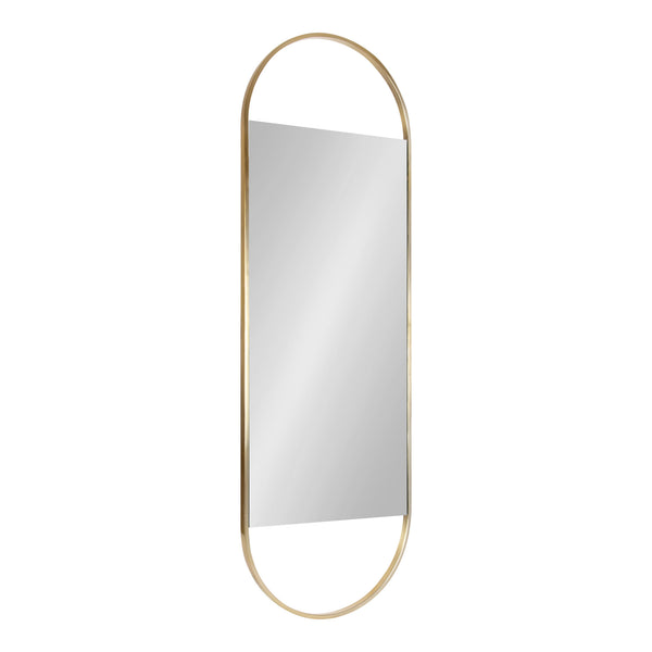 kate & laurel Nobles Framed Capsule Mirror