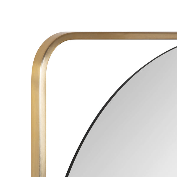 Kate & Laurel Nobles Radius Corner Framed Mirror