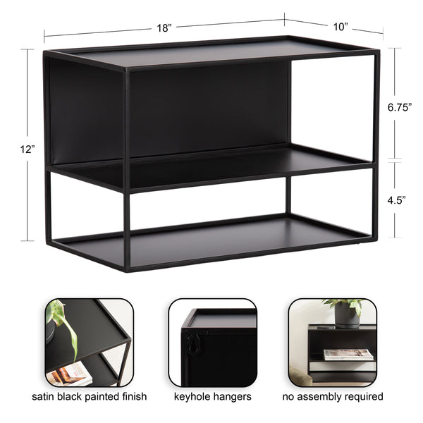 Kate & Laurel Nomi Floating Side Table