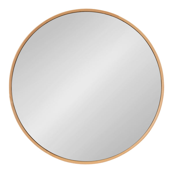 Kate & Laurel Norlund Framed Round Mirror