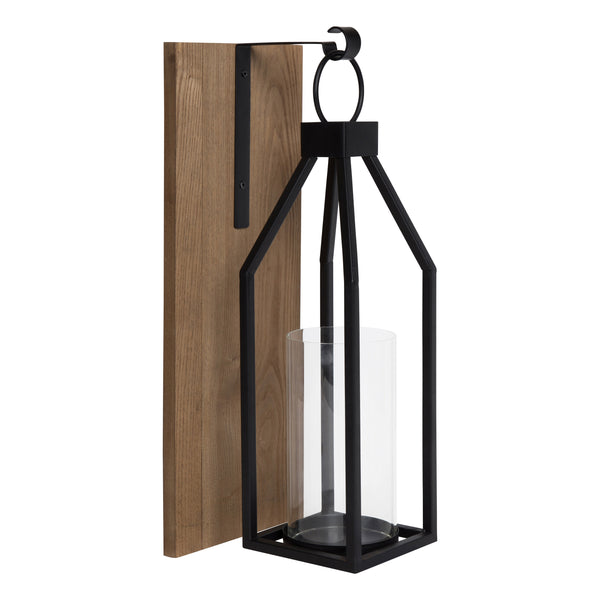 kate & laurel Oakly Wall Sconce Candle Holder