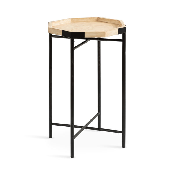 Kate & Laurel Occonor Octagon Side Table Wood