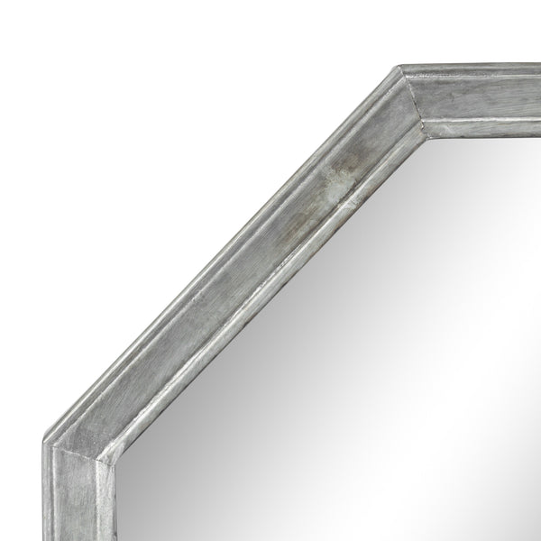 Kate & Laurel Ocono Octagon Mirror Metal