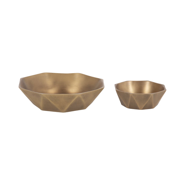 kate & laurel Octave Metal Bowl Set