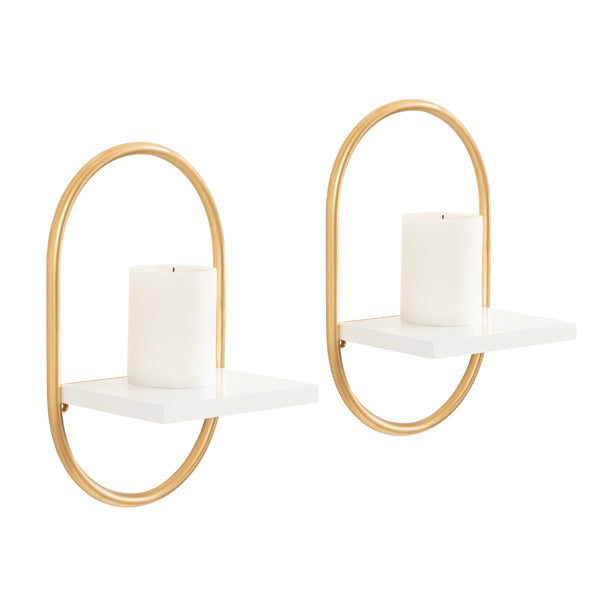 kate & laurel Olav Wall Shelf Set
