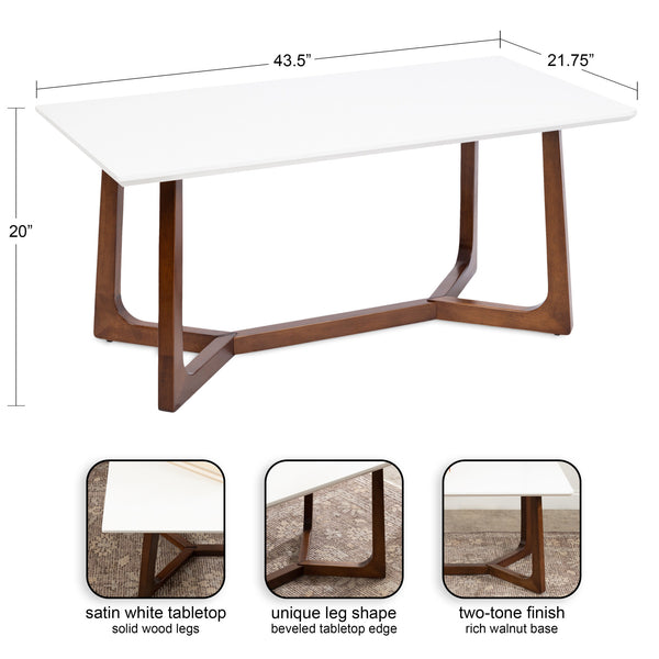 Kate & Laurel Olivant Wooden Coffee Table