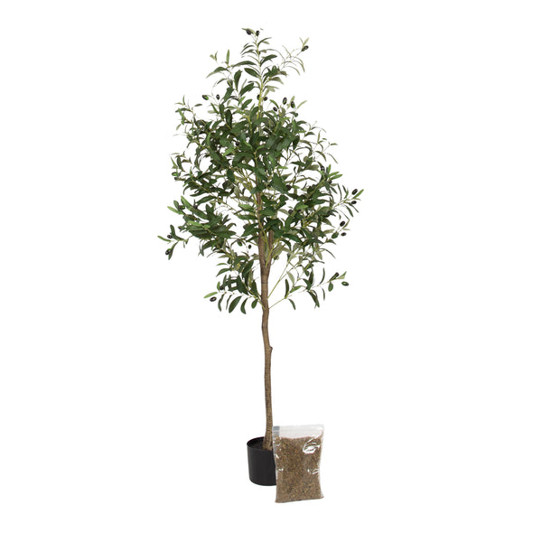 Kate & Laurel Oliveira Faux Olive Tree
