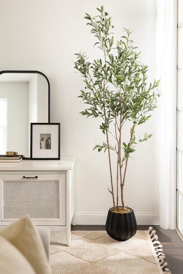 Kate & Laurel Oliveira Faux Olive Tree