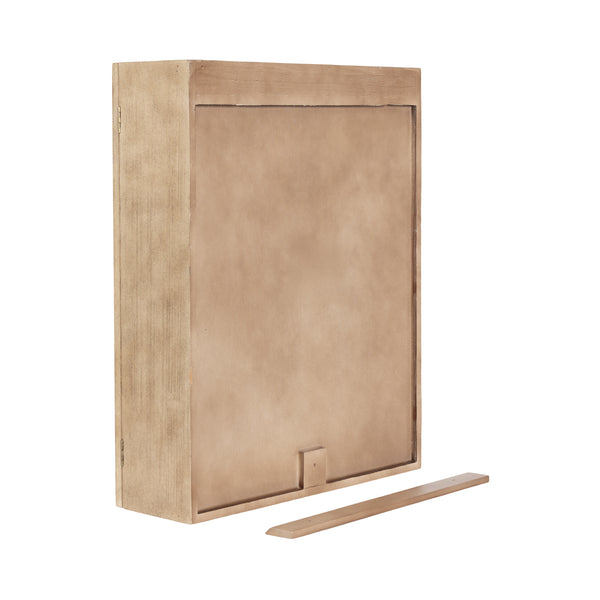 Kate & Laurel Ori Rattan 2-Door Wall Cabinet