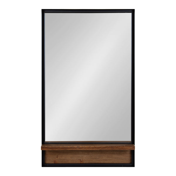 Kate & Laurel Owing Rectangle Mirror With Shelf