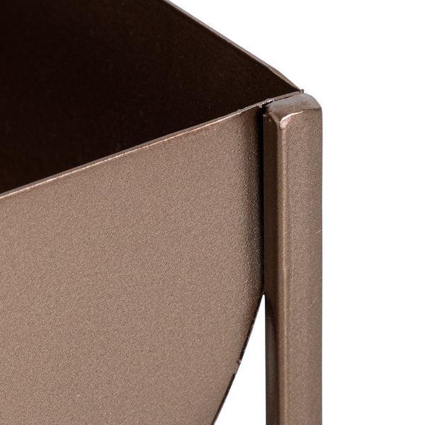 Kate & Laurel Ozar Metal Tabletop Planter