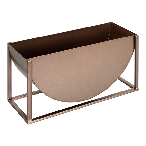 kate & laurel Ozar Metal Tabletop Planter