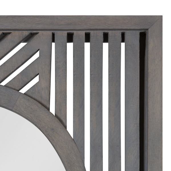 Kate & Laurel Padgette Wood Framed Wall Mirror