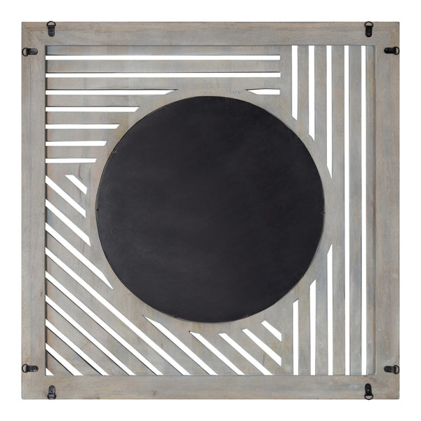 Kate & Laurel Padgette Wood Framed Wall Mirror