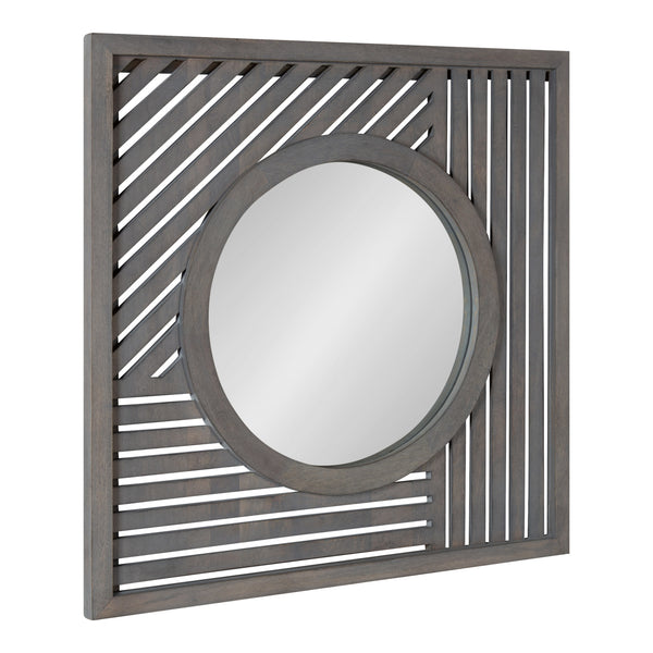 kate & laurel Padgette Wood Framed Wall Mirror