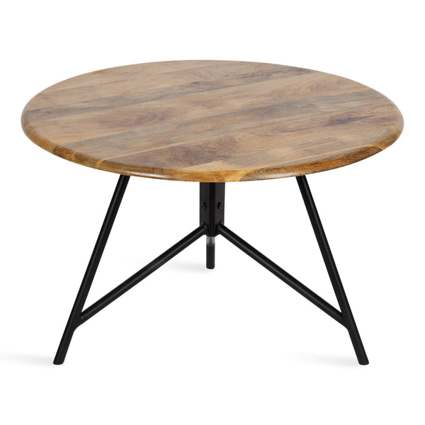 Kate & Laurel Pallson Round Wood Coffee Table