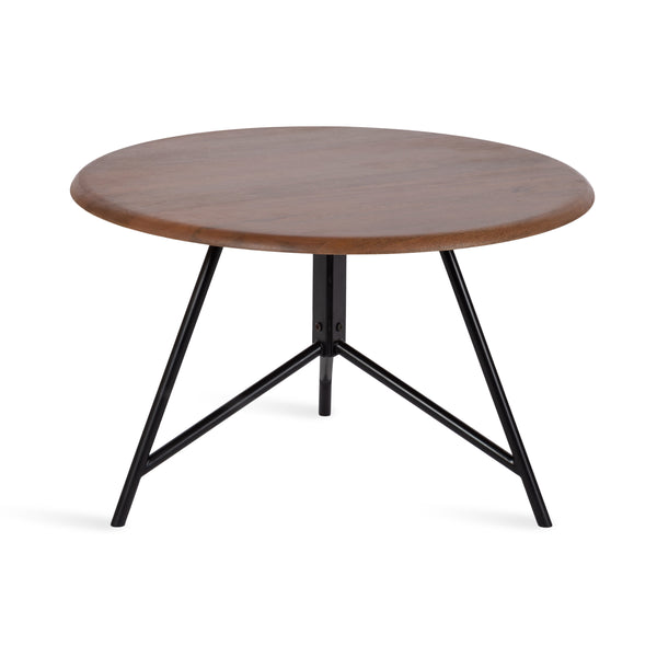 kate & laurel Pallson Round Wood Coffee Table