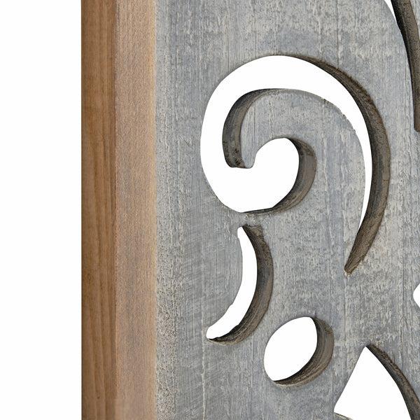 Kate & Laurel Palmares Wood Wall Art Plaque