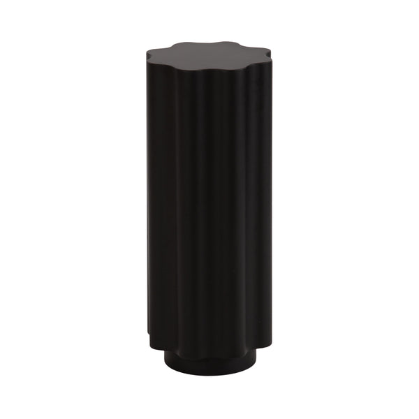 kate & laurel Pandey Wavy Drink Table Metal