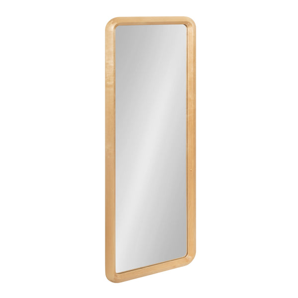 Kate & Laurel Pao Framed Wood Wall Mirror