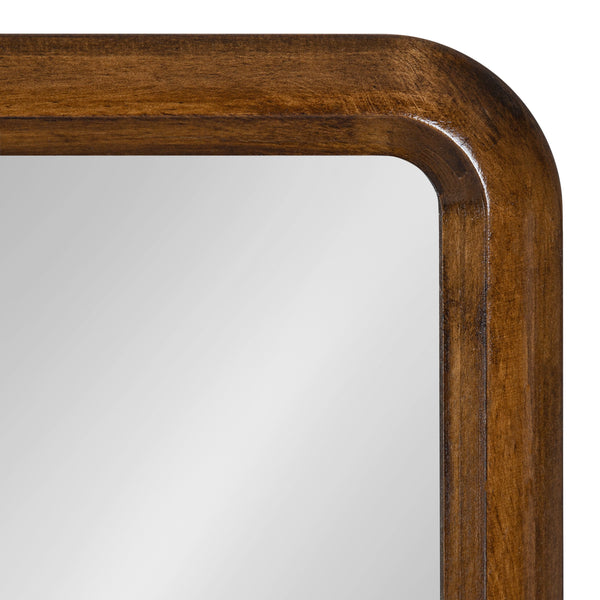 Kate & Laurel Pao Framed Wood Wall Mirror