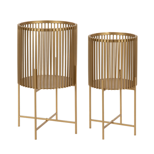 kate & laurel Paynter Floor Planter Set