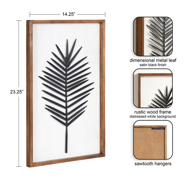 Kate & Laurel Pindo Wall Art Plaque