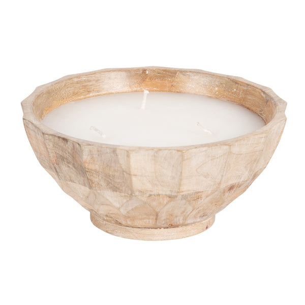 kate & laurel Plete Round Wax Candle Bowl