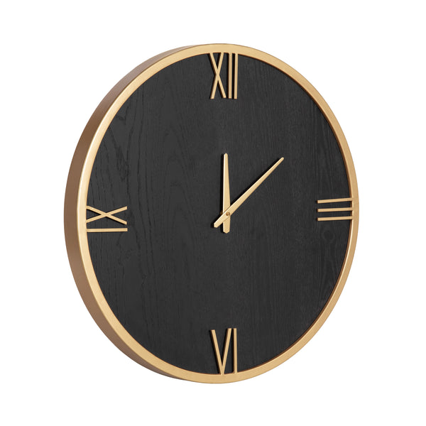 Kate & Laurel Pronte Wood Wall Clock
