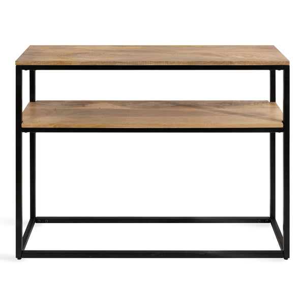 Kate & Laurel Quarles Wood And Metal Console Table