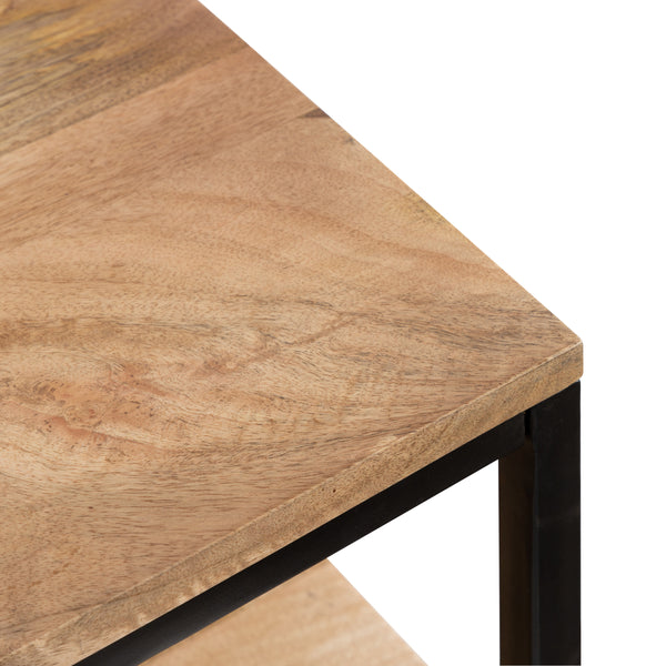 Kate & Laurel Quarles Wood And Metal Console Table