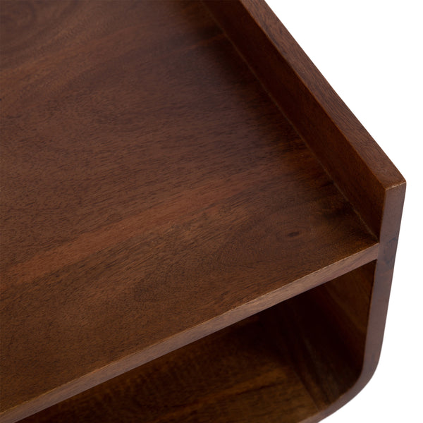 Kate & Laurel Quilby Wood Side Table