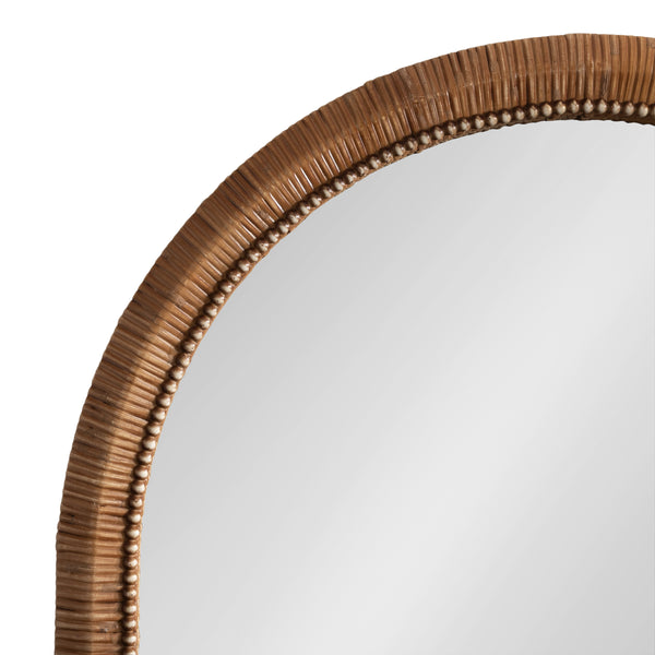 Kate & Laurel Rahfy Beaded Arch Framed Wall Mirror