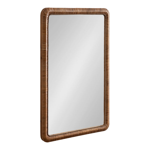 kate & laurel Rahfy Beaded Rectangle Framed Mirror