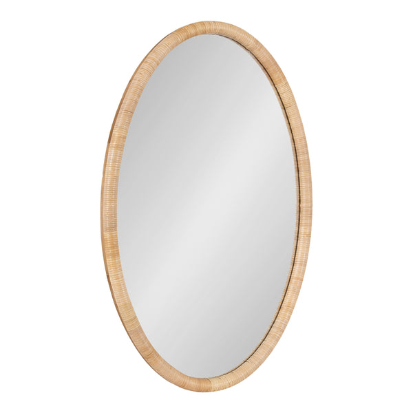 kate & laurel Rahfy Oval Framed Wall Mirror