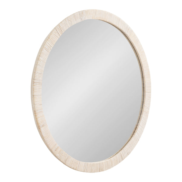 Kate & Laurel Rahfy Round Framed Wall Mirror