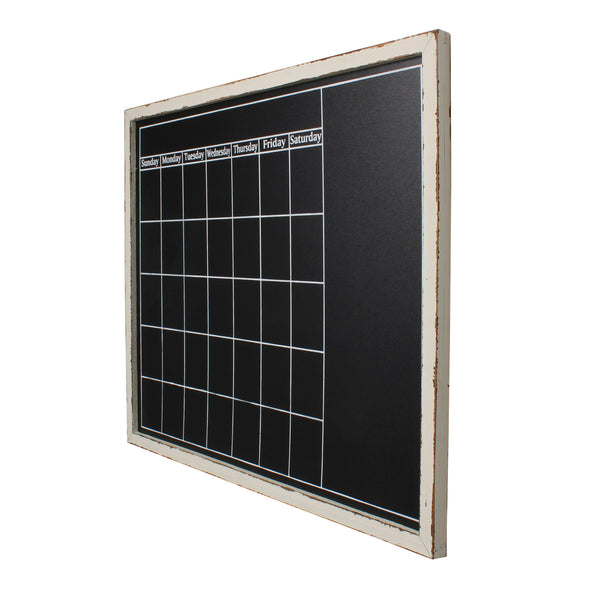 Kate & Laurel Randi Wood Framed Monthly Chalkboard