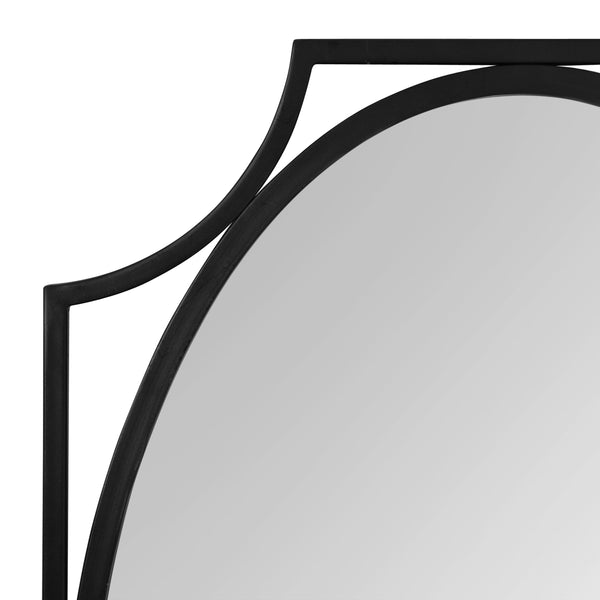Kate & Laurel Rateau Scalloped Wall Mirror