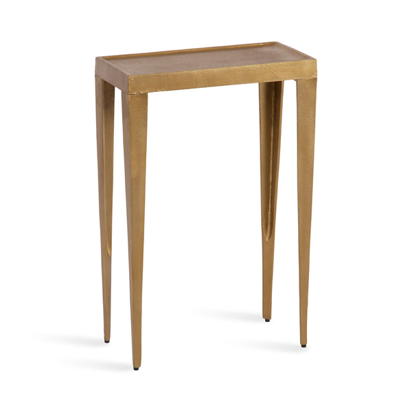 kate & laurel Rava Metal Slim Side Table