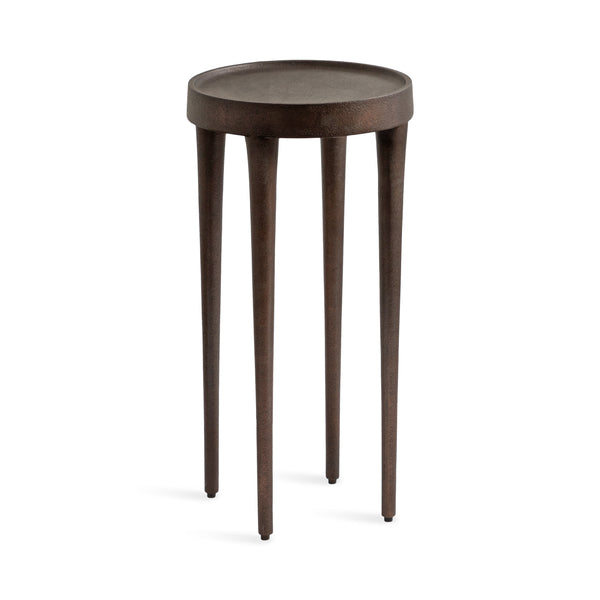 kate & laurel Rava Metal Table and Plant Stand