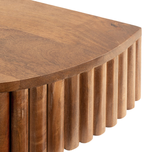 Kate & Laurel Reid Ribbed Floating Side Table