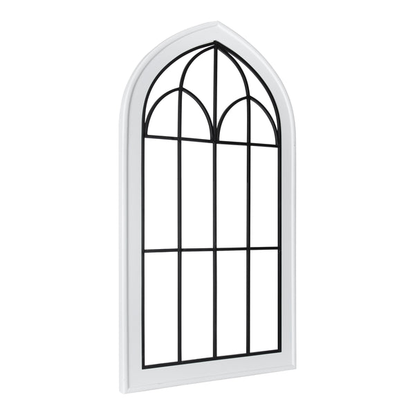 kate & laurel Rennell Window Pane Arch Wall Decor