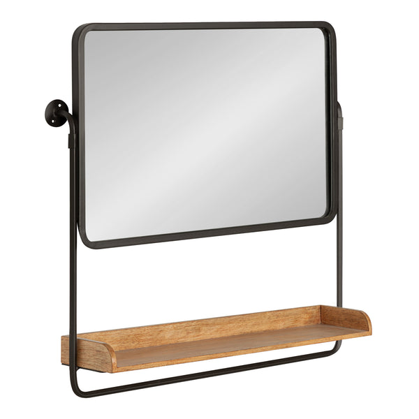 kate & laurel Rheeves Mirror with Shelf