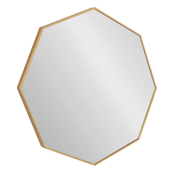kate & laurel Rhodes Modern Octagon Mirror