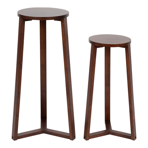 Kate & Laurel Rioux Round Wood Nesting Tables