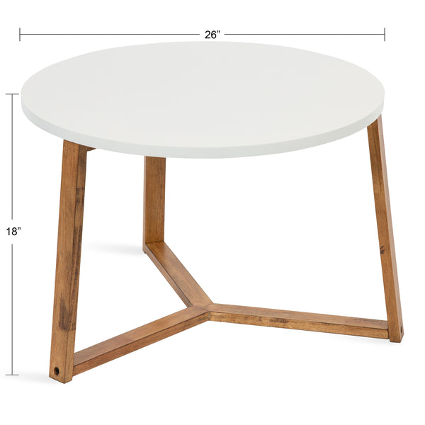 Kate & Laurel Rioux Wood Coffee Table