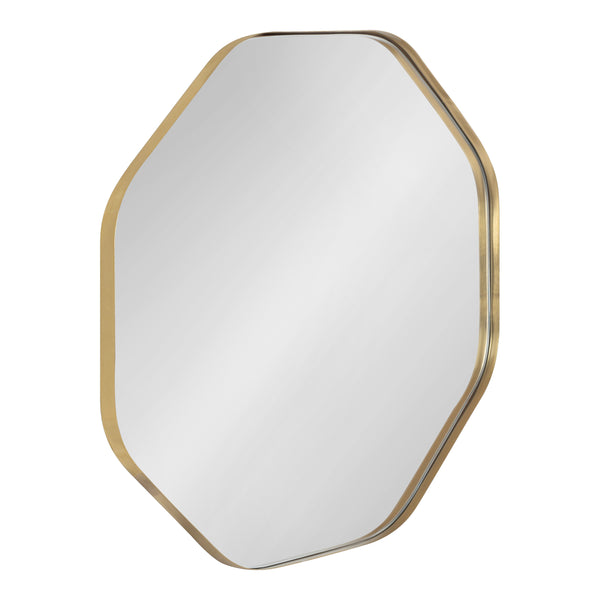 kate & laurel Rollo Octagon Framed Wall Mirror