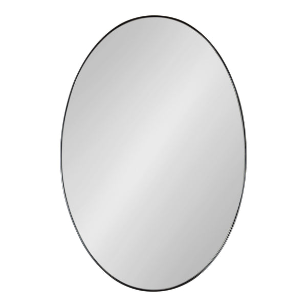 Kate & Laurel Rollo Oval Framed Wall Mirror