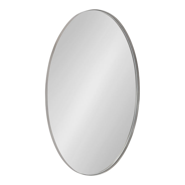 kate & laurel Rollo Oval Framed Wall Mirror