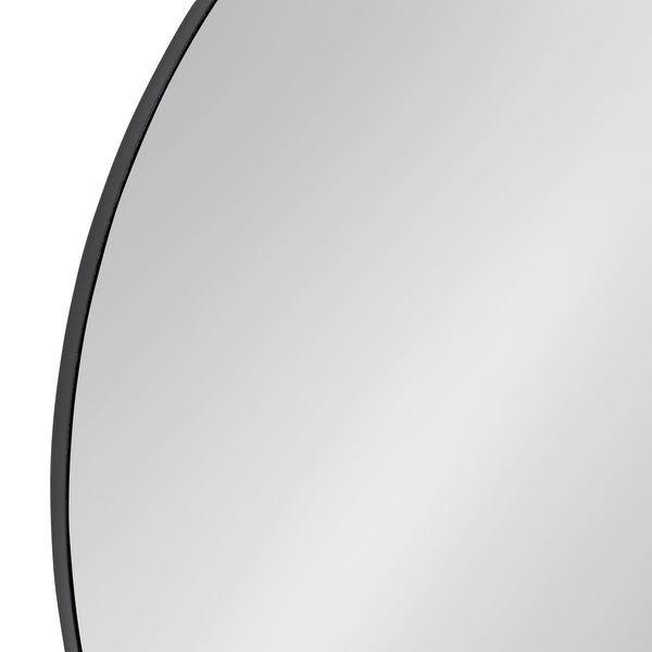 Kate & Laurel Rollo Round Framed Wall Mirror